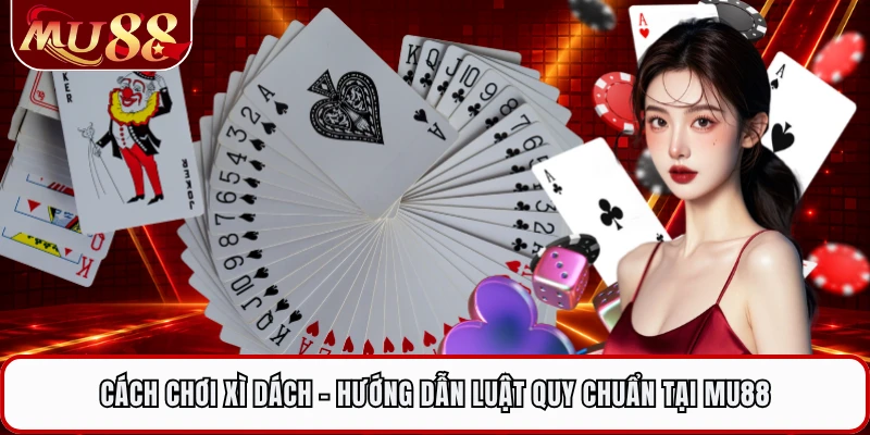 Cách Chơi Xì Dách - Hướng Dẫn Luật Quy Chuẩn Tại MU88